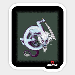 Dragon Warrior Sticker